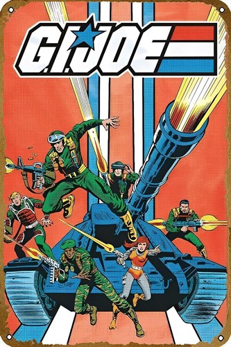 Gi Joe – Tank Poster Vintage R - Vintage Collectible Posters review and price