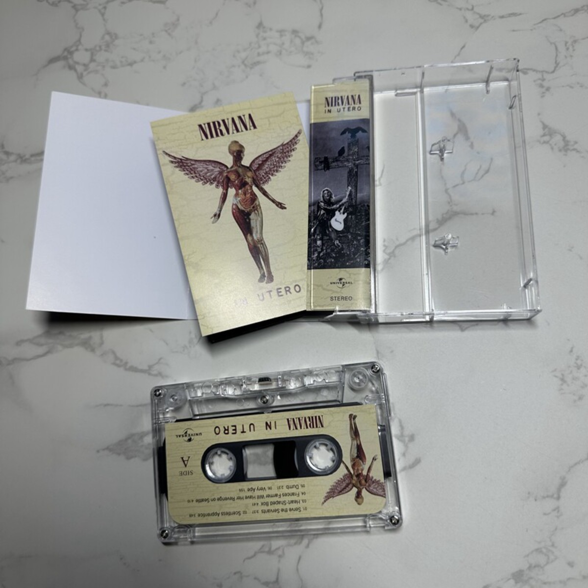 Nirvana in Utero Cassette Tape - Vintage Collectibles review and price