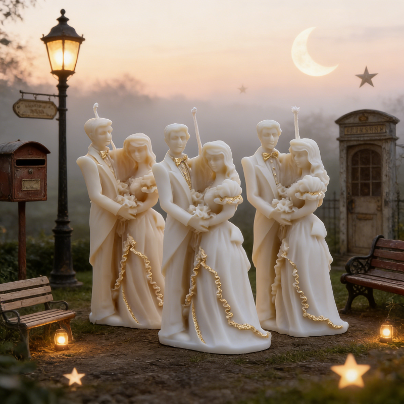 Bride and Groom Silicone Mold  - Vintage Things Collection review and price