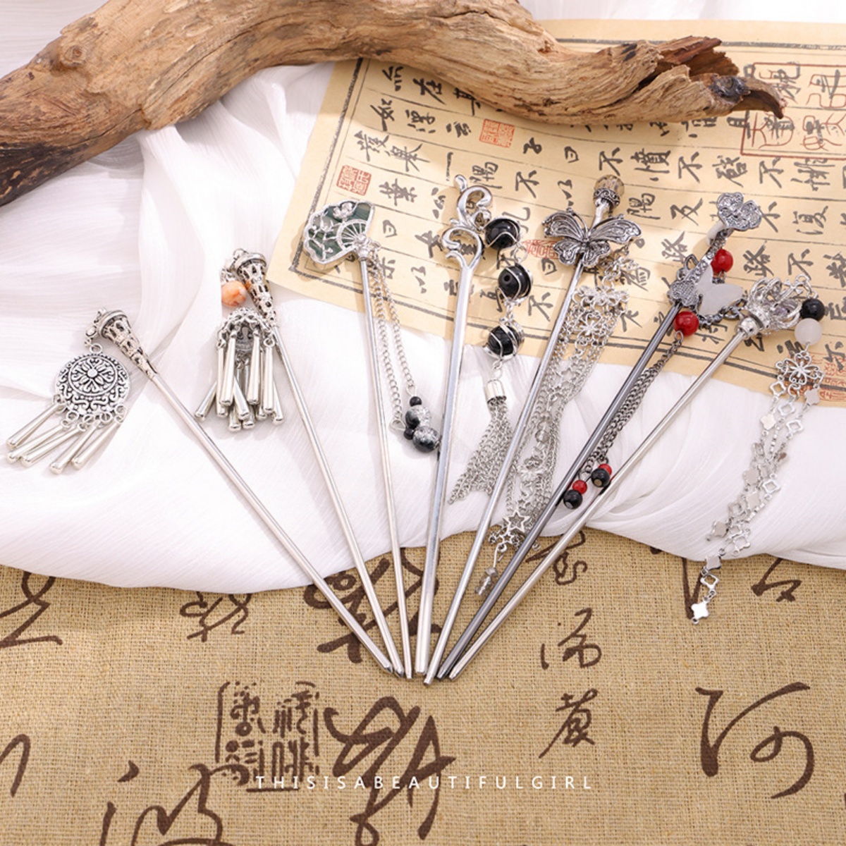 Elegant Women's Hairpin Antiqu - Vintage Jewelry Collection review and price