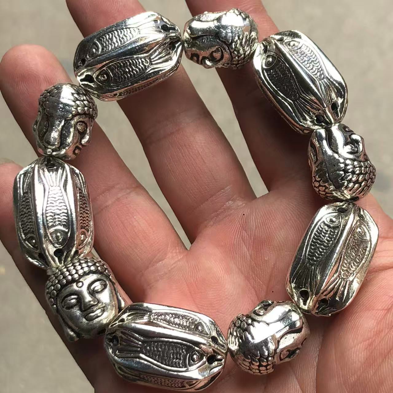Vintage White Copper Plated Si - Vintage Collectible Jewelry review and price