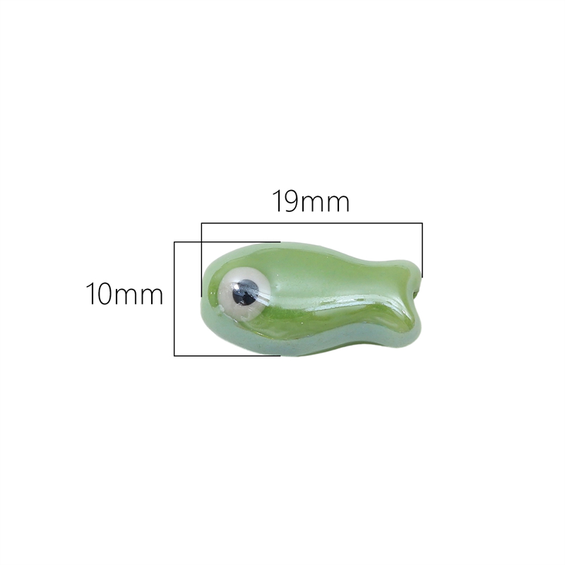 10Pcs Vintage Fish Ceramic Bea - Vintage Jewelry Collection review and price