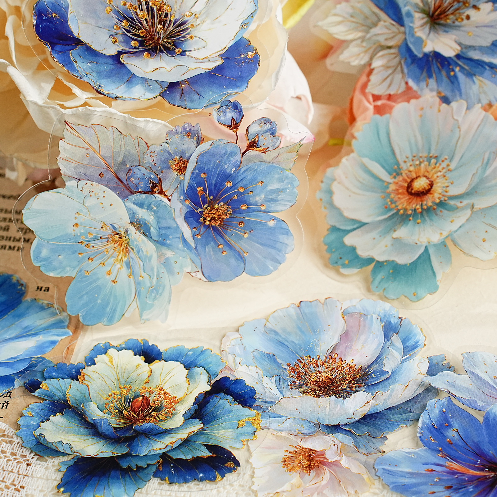 Etori Life Gilded Floral Serie - Vintage Collectible Stamps review and price