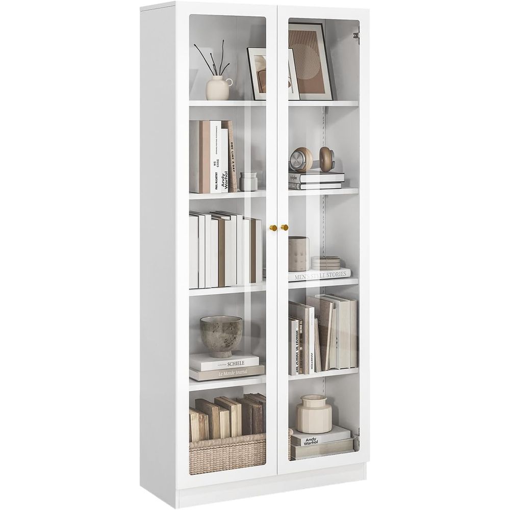 70.87 Tall Metal Bookshelf, 5- - Collectible & Vintage Dolls For Halloween review and price