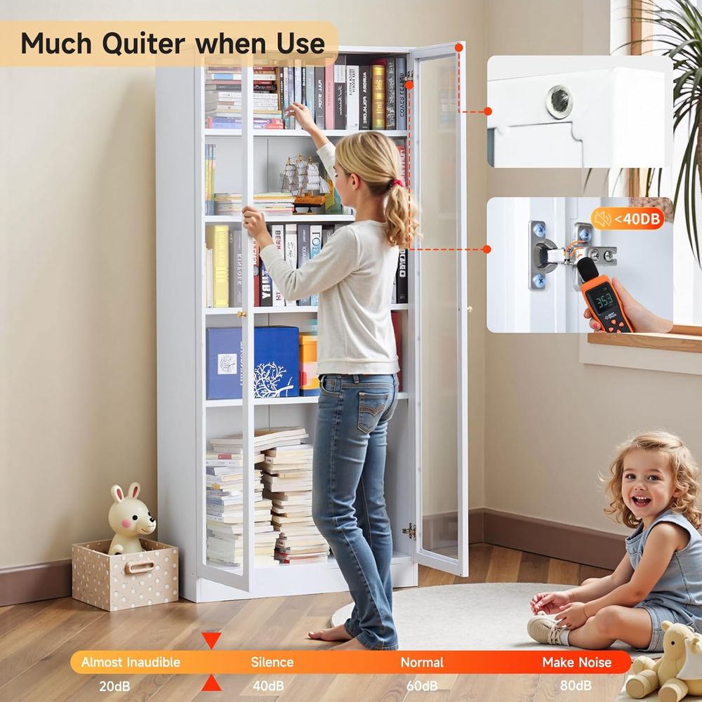 70.87 Tall Metal Bookshelf, 5- - Collectible & Vintage Dolls For Halloween review and price