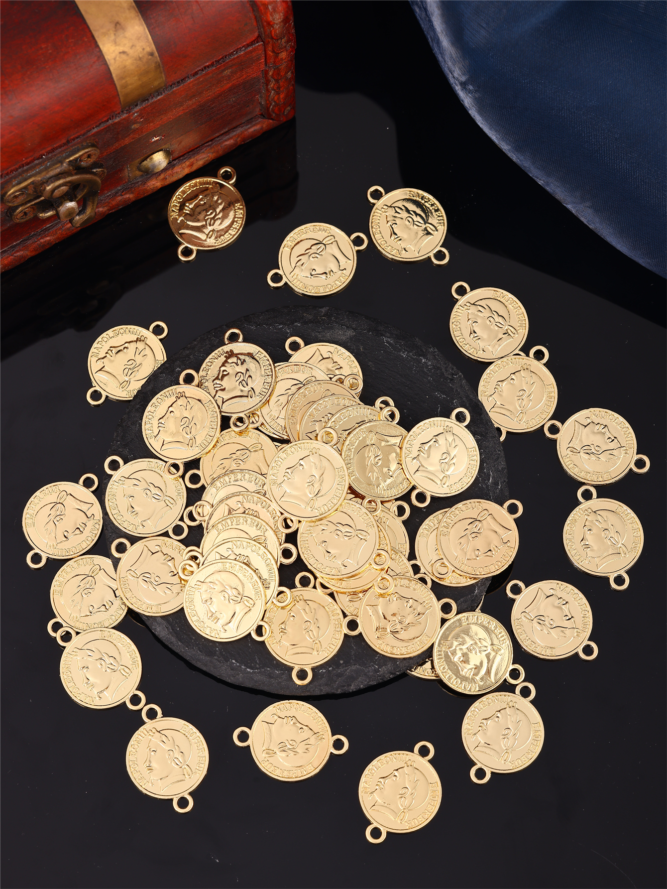 Coin-Shaped DIY Women's Robe A - Vintage Jewelry Collection review and price