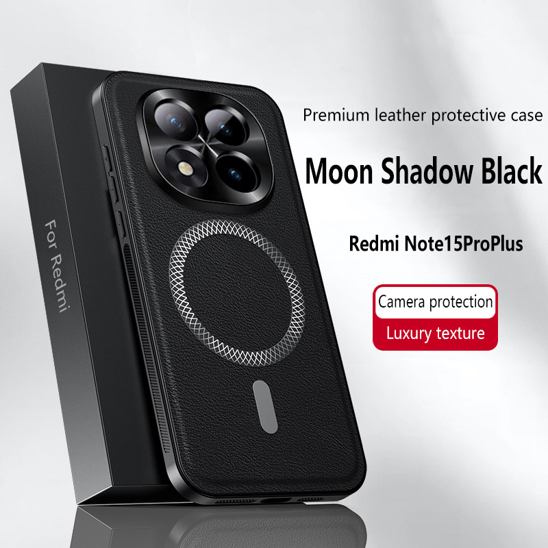 Magnetic Case for Redmi Note 1 - Camera Leather Case review and price