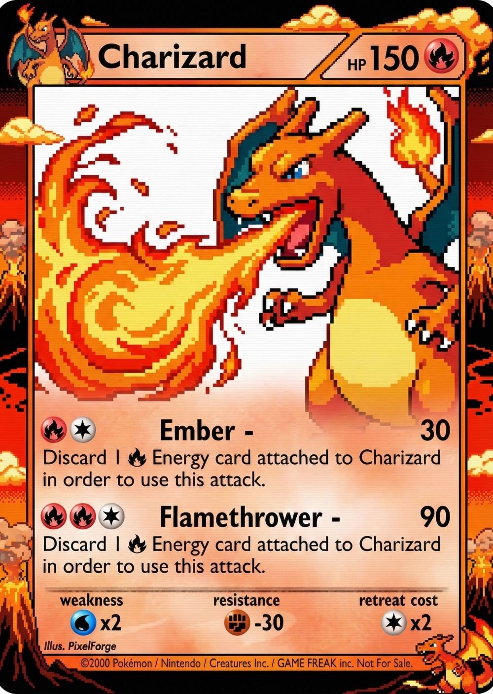 5Pcs Pokemon Cards Charizard G - Vintage Pokemon Collectible review and price
