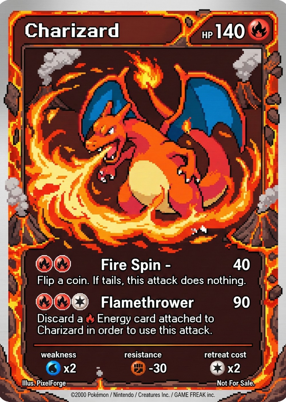 5Pcs Pokemon Cards Charizard G - Vintage Pokemon Collectible review and price