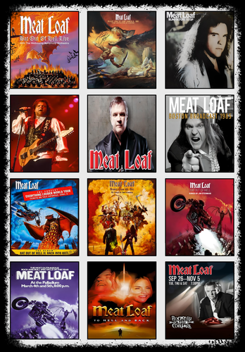 Metal Signs Meatloaf Collectio - Vintage Collectible Posters review and price