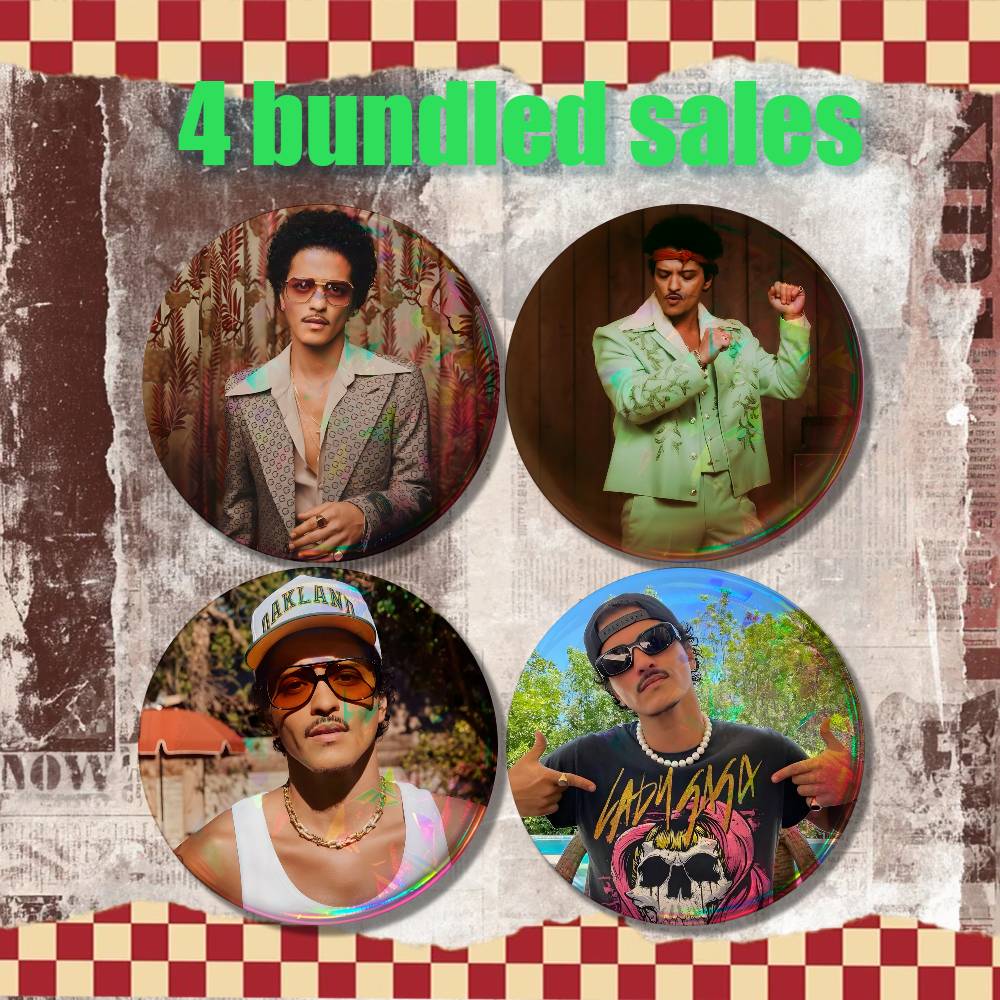 B-Bruno Mars 24K Magic Vintage - Vintage Collectible Jewelry review and price