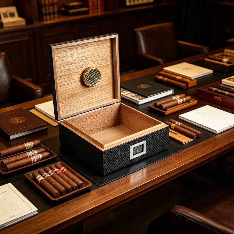 Cigar Humidor Holds 55 Cigars  - Collectible & Vintage Dolls For Halloween review and price