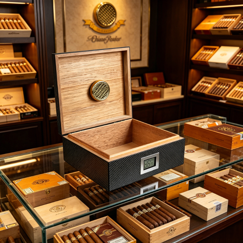 Cigar Humidor Holds 55 Cigars  - Collectible & Vintage Dolls For Halloween review and price