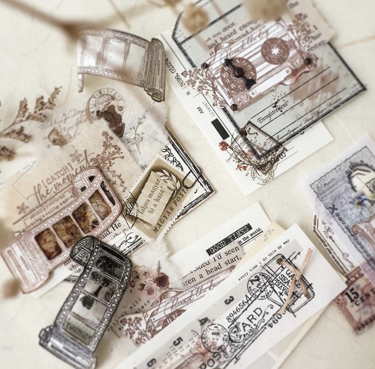 JP Vintage Slow Living Catch T - Vintage Collectible Stamps review and price