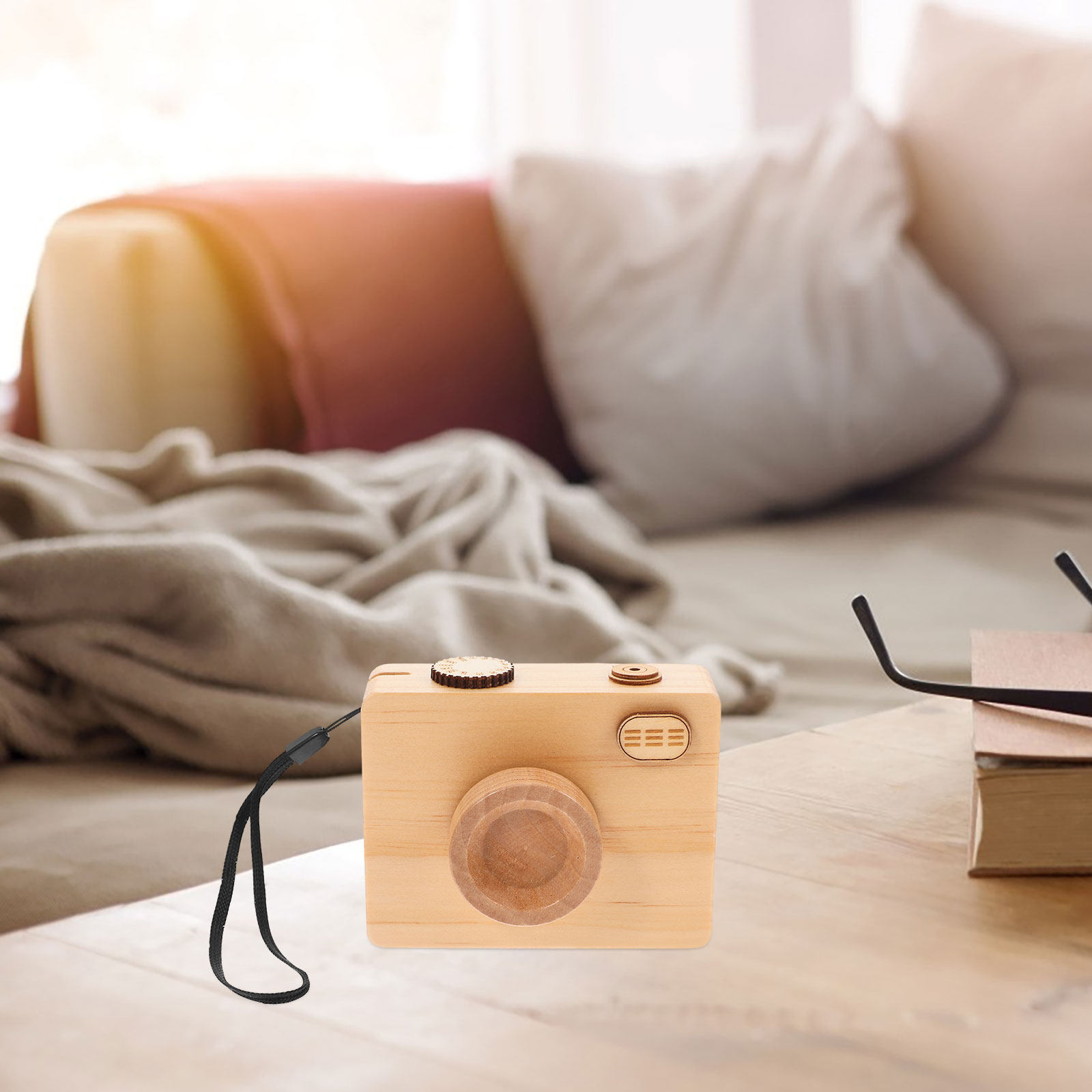 Creative Wooden Camera Box Dec - Small Vintage Collectible Items review and price