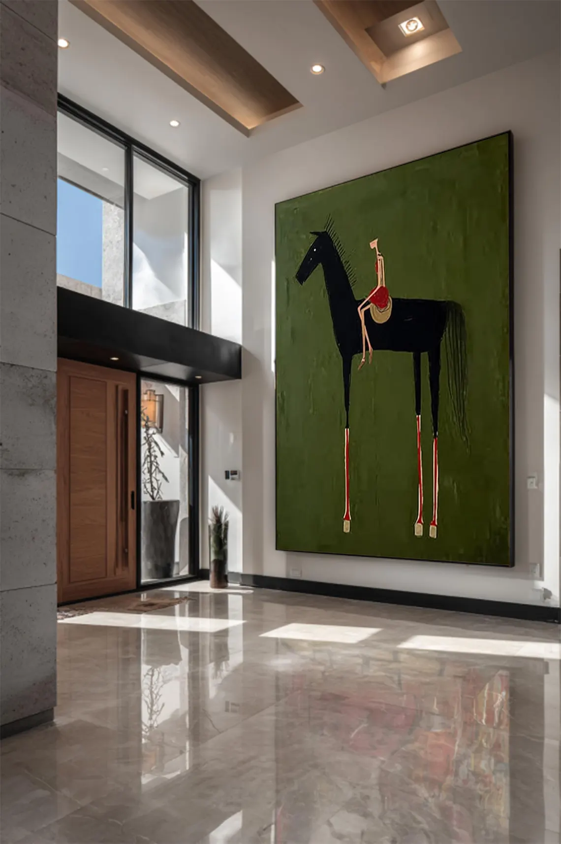 horse art Neutral Home Decorpa - Vintage Toy Collector review and price