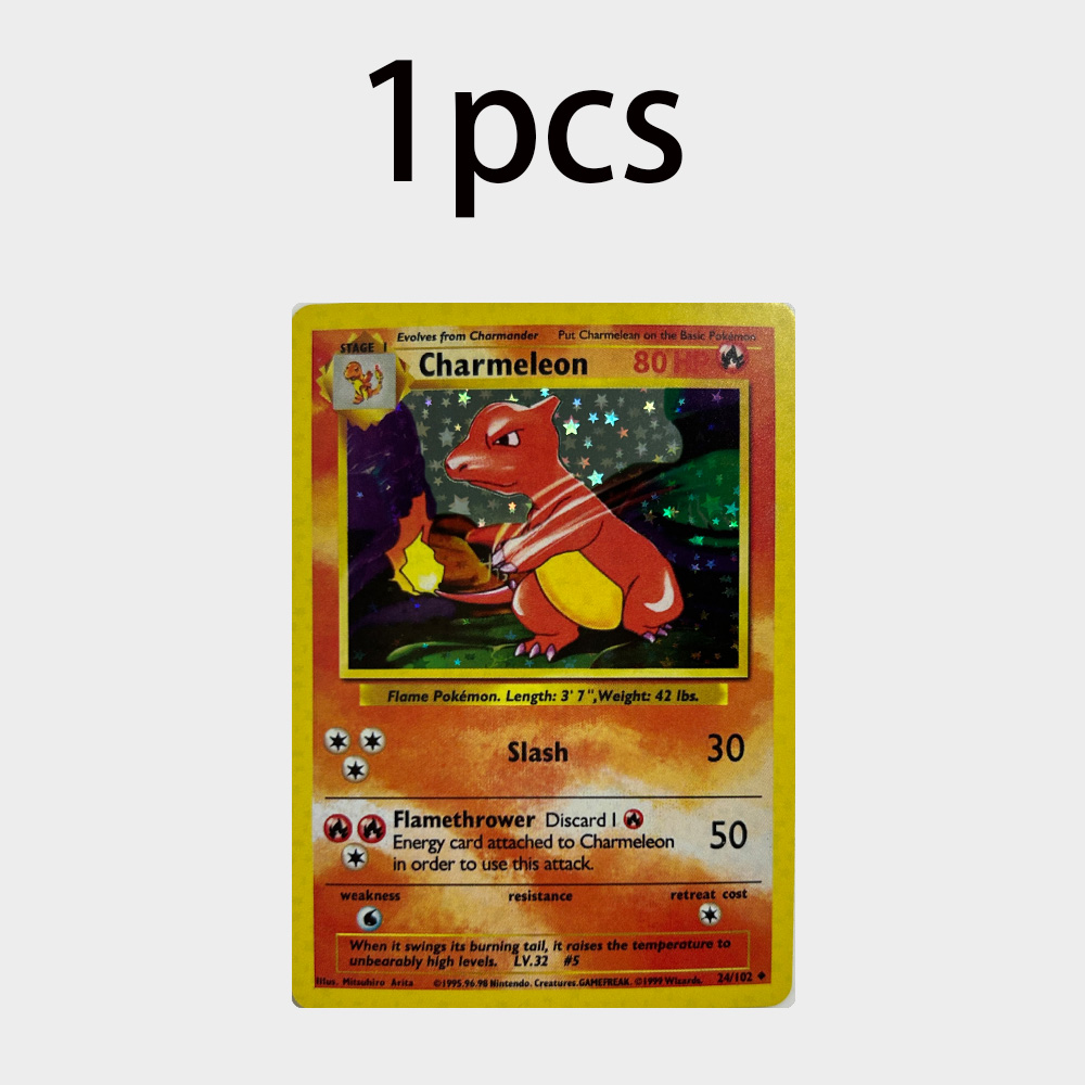15Pcs PTCG Charmeleon Cards Vi - Vintage Pokemon Collectible review and price