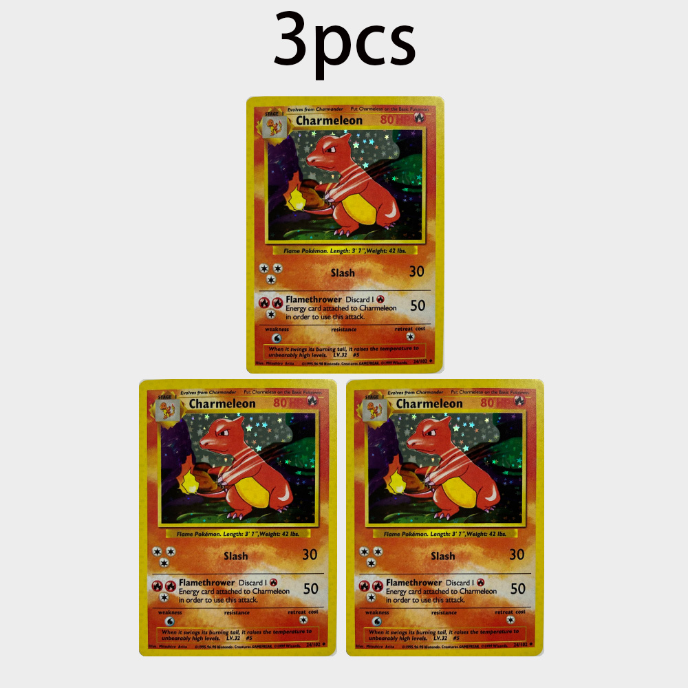 15Pcs PTCG Charmeleon Cards Vi - Vintage Pokemon Collectible review and price