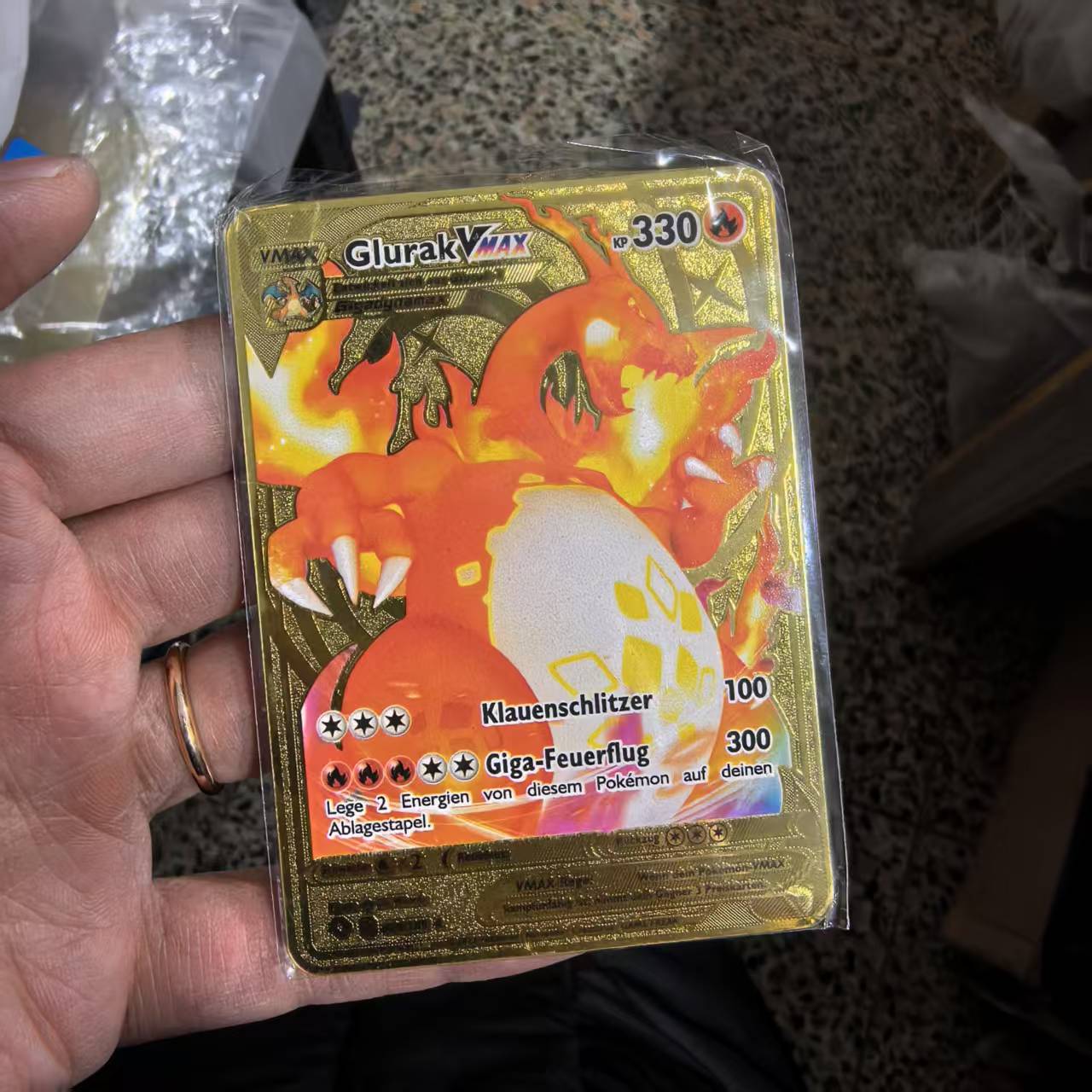 Pokemon Metal Cards in Deutsch - Vintage Collectible Cards review and price