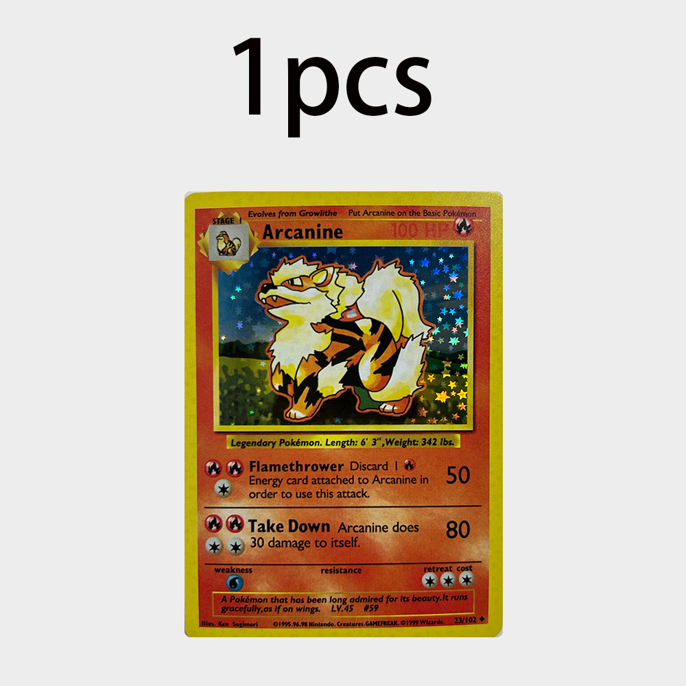 DIY Arcanine PTCG TCG Cards Vi - Vintage Pokemon Collectible review and price