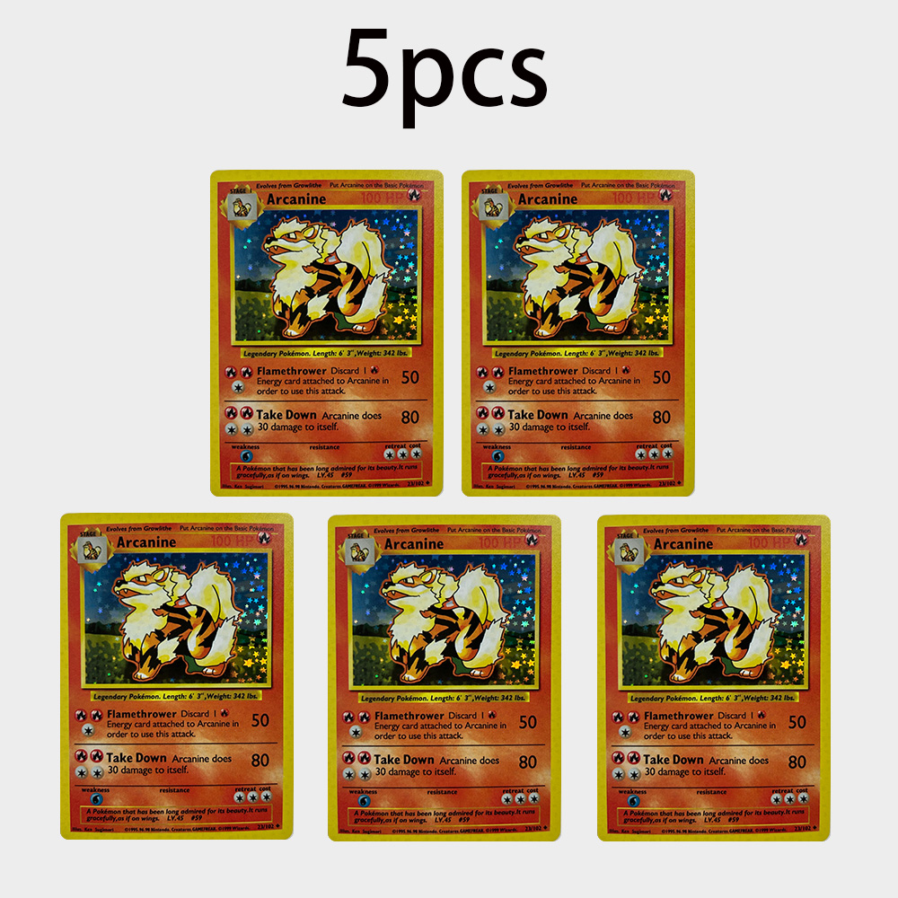 DIY Arcanine PTCG TCG Cards Vi - Vintage Pokemon Collectible review and price