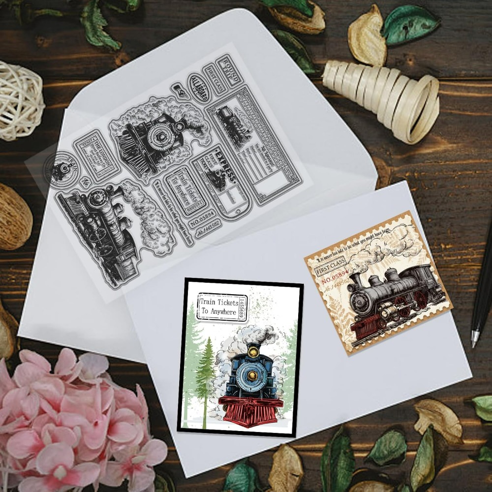 Vintage Train Tickets Clear St - Vintage Collectible Stamps review and price