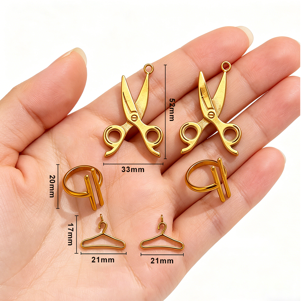 2pcs Stainless Steel Vintage S - Vintage Jewelry Collection review and price