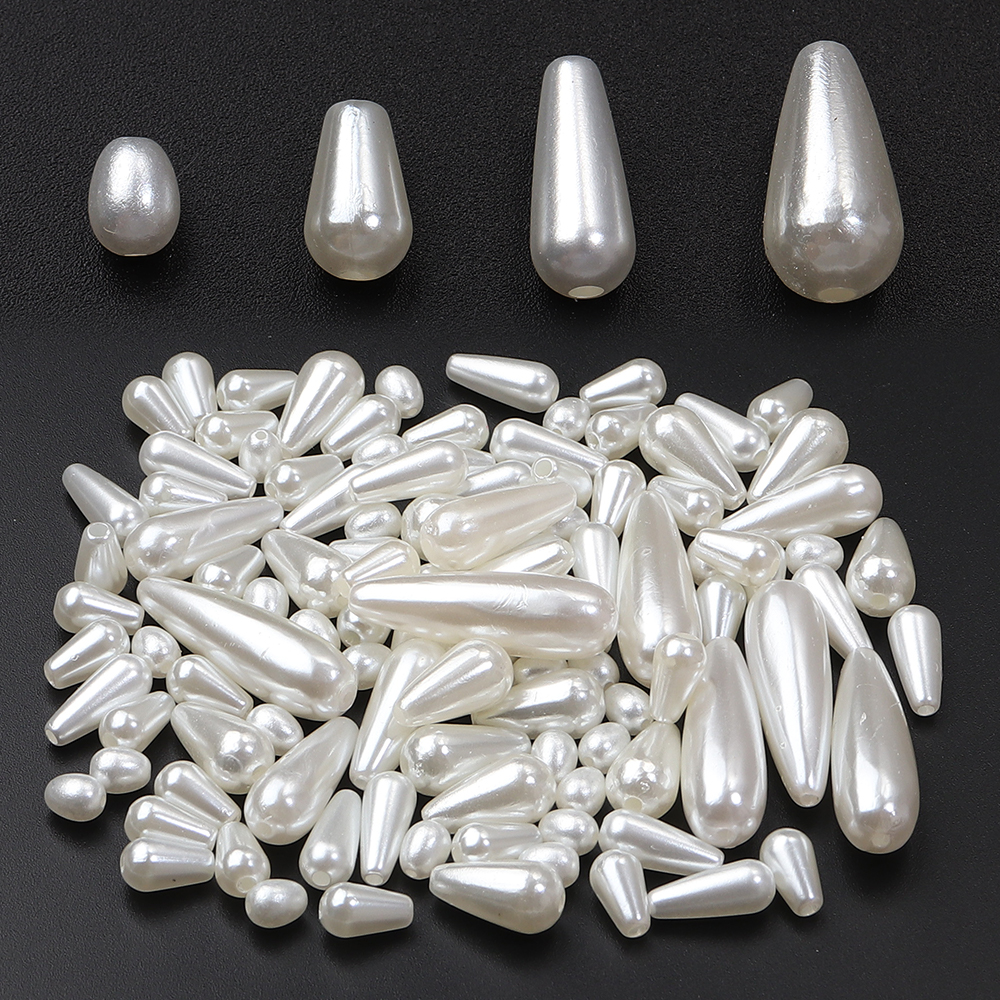 30-500pcs/lot Biege Waterdrop  - Vintage Jewelry Collection review and price