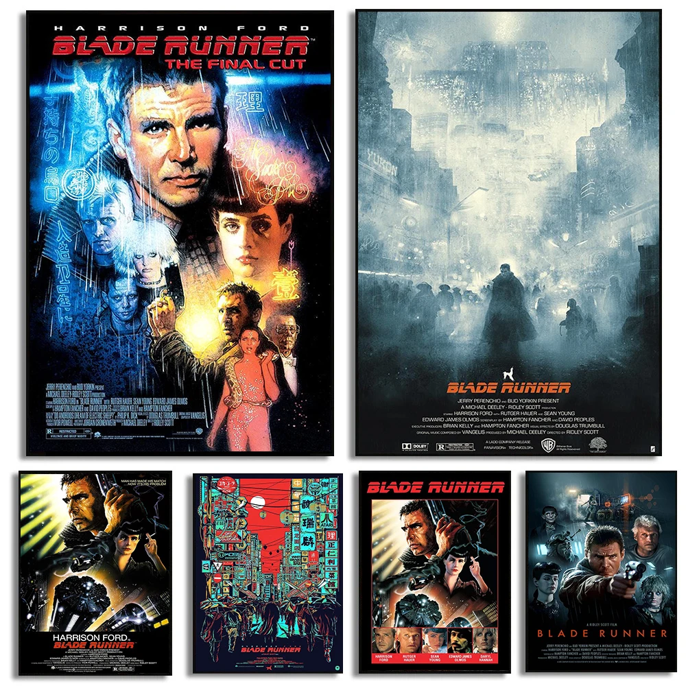 Blade Runner 1982 Classic Movi - Vintage Collectible Posters review and price