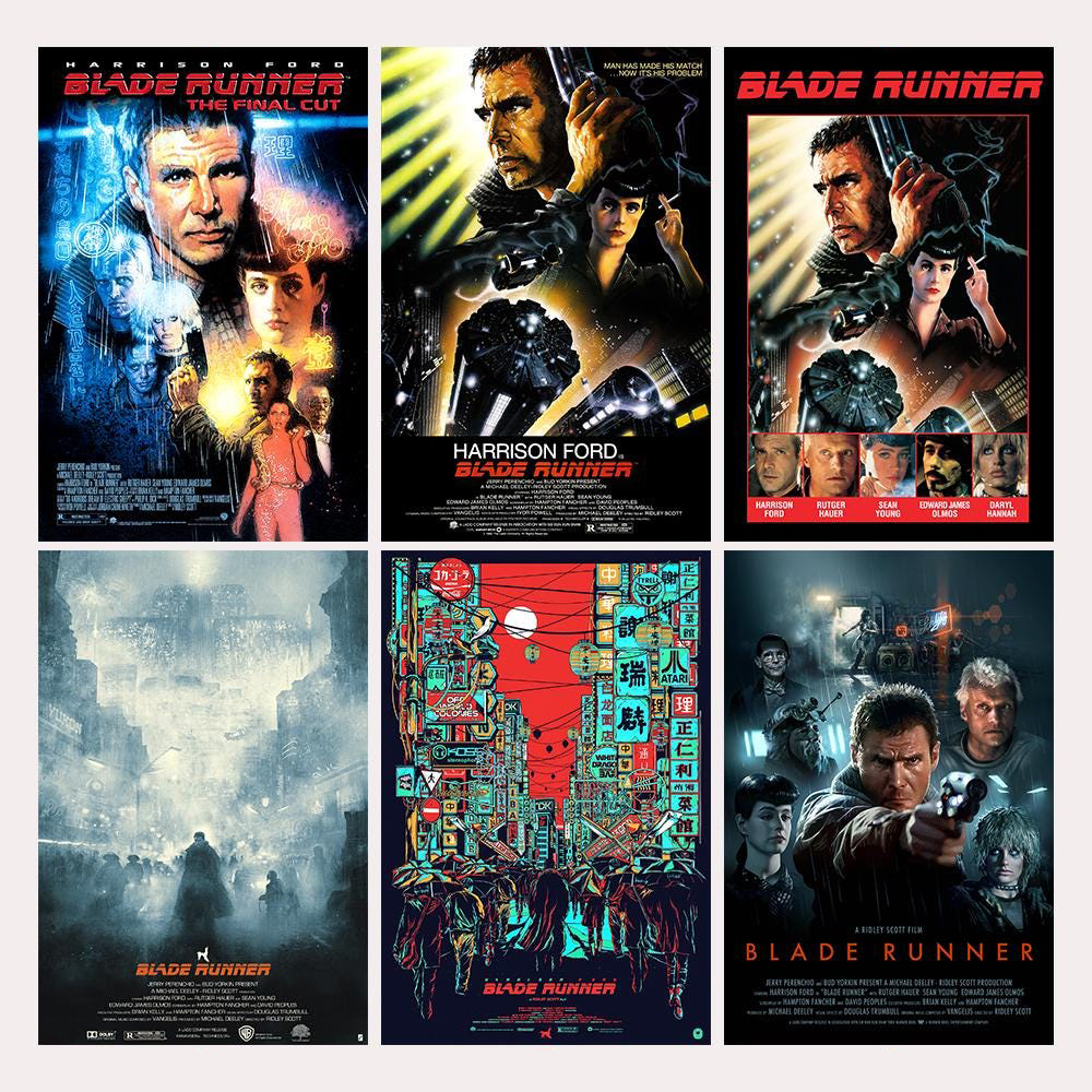 Blade Runner 1982 Classic Movi - Vintage Collectible Posters review and price