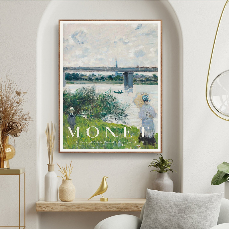 Vintage Claude Monet Famous Ar - Vintage Collectible Posters review and price