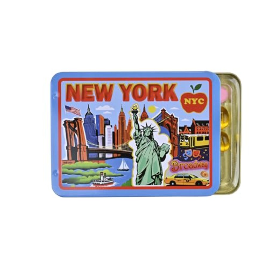 New York Fridge Magnet by, Tin - Collectible & Vintage Dolls For Halloween review and price