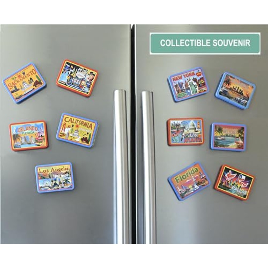 New York Fridge Magnet by, Tin - Collectible & Vintage Dolls For Halloween review and price