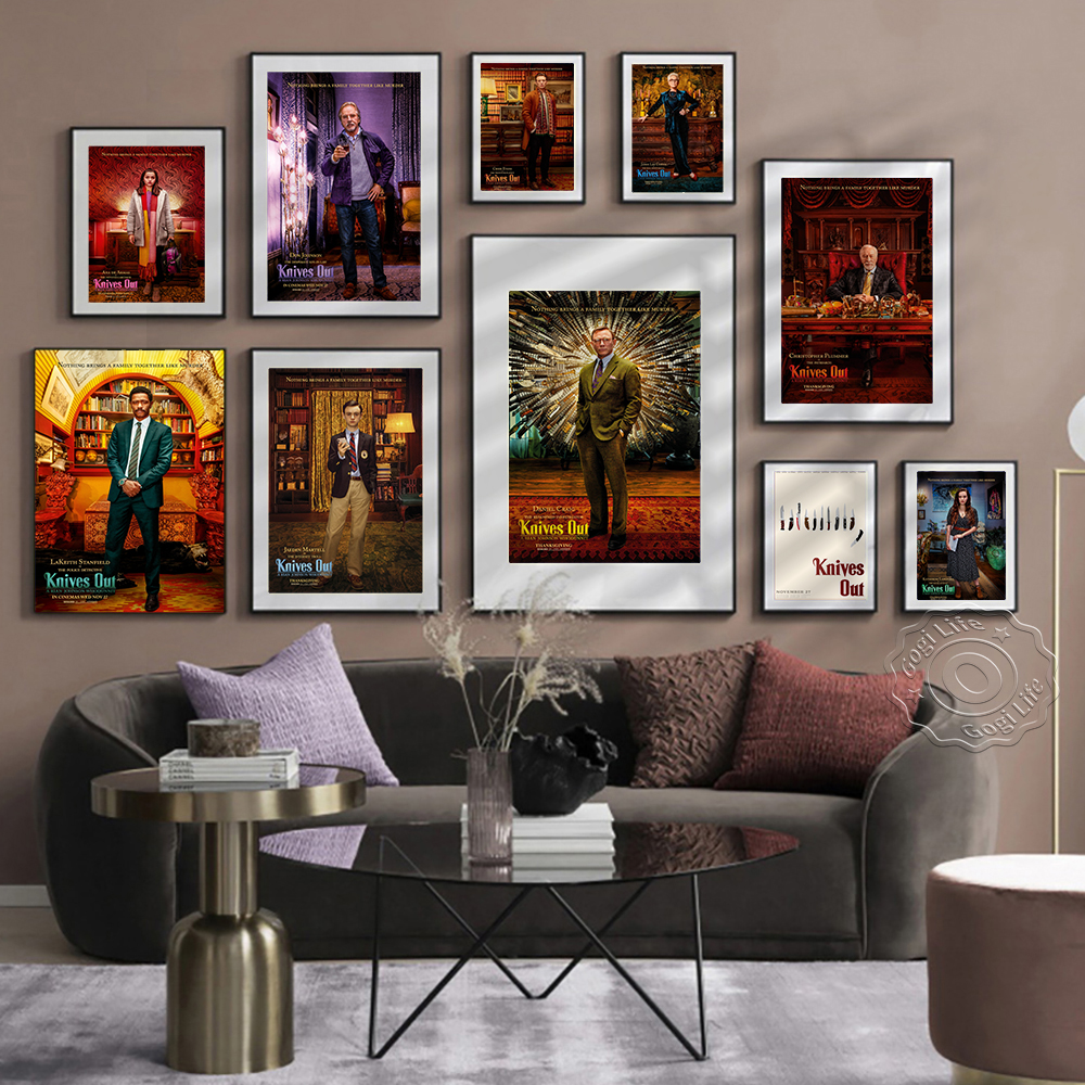America Movie Knives Out Publi - Vintage Collectible Posters review and price