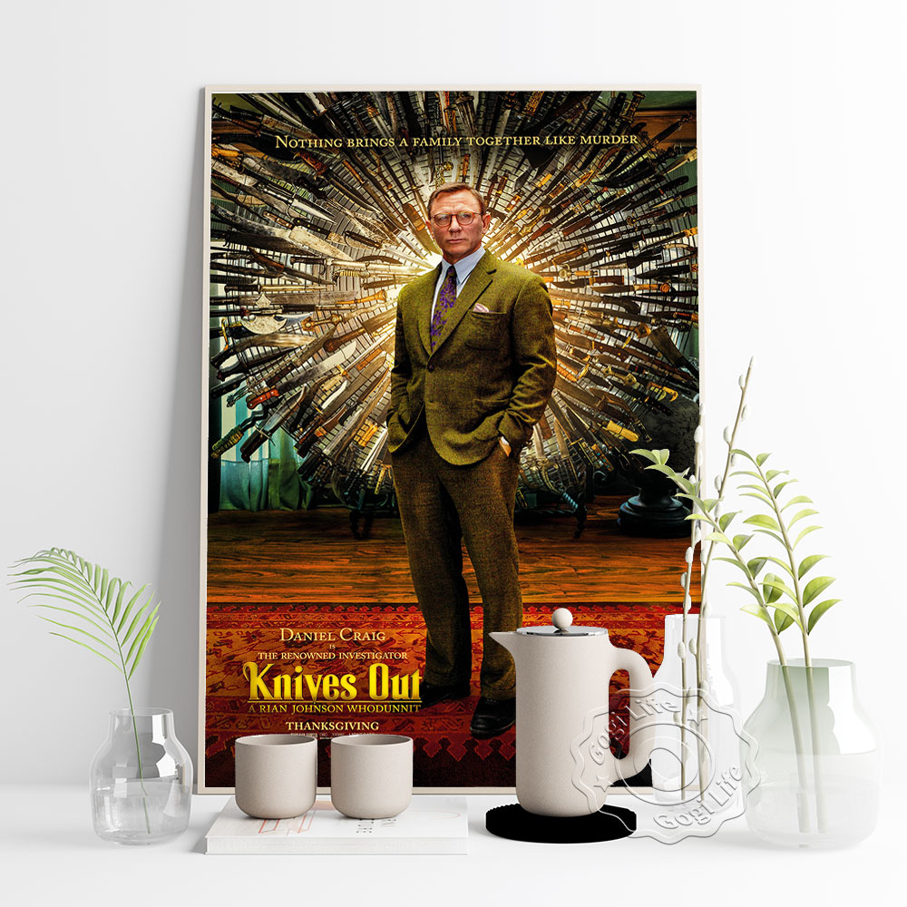 America Movie Knives Out Publi - Vintage Collectible Posters review and price