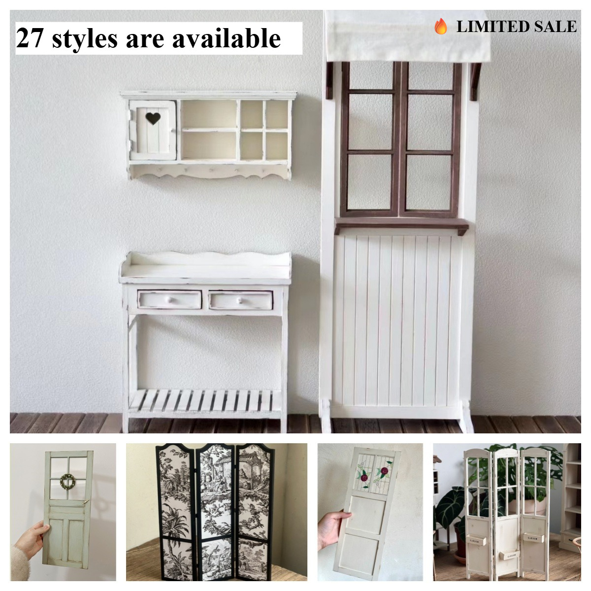 Rustic Miniature Room Divider  - Vintage Toy Collector review and price
