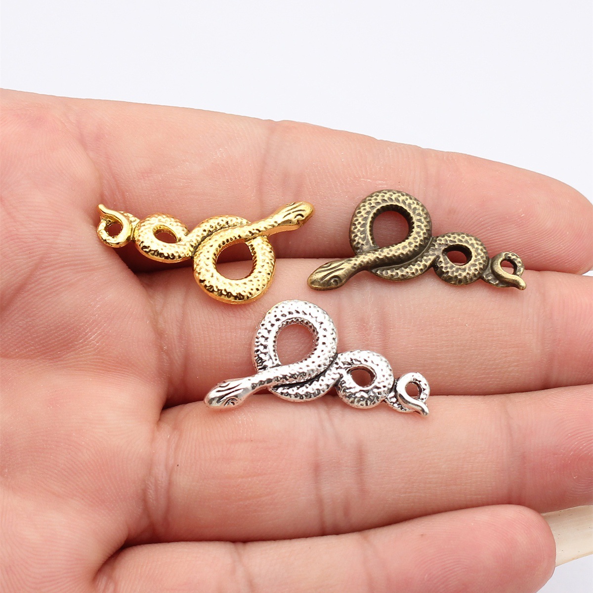 Snake Charm Serpent Pendant Co - Vintage Collectible Jewelry review and price