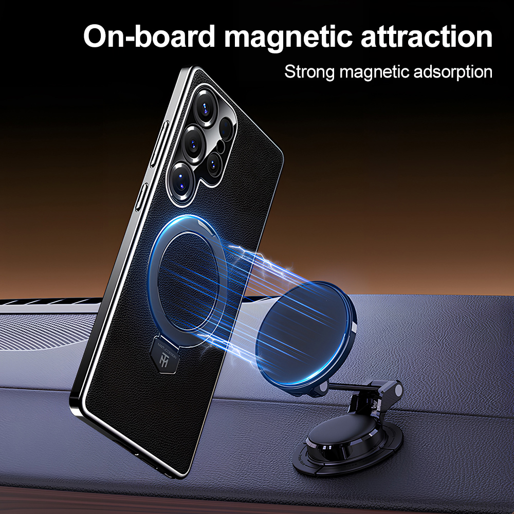 For Magsafe Magnetic Bracket P - Camera Leather Case review and price