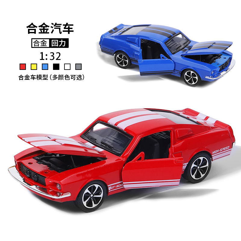 1:32 Diecast Alloy Ford Mustan - Vintage Collectibles review and price