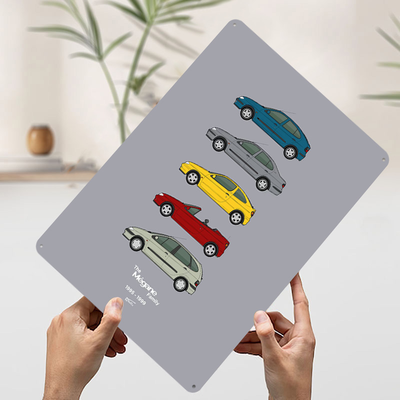 Sports Car Megane Collection 1 - Vintage Collectible Posters review and price