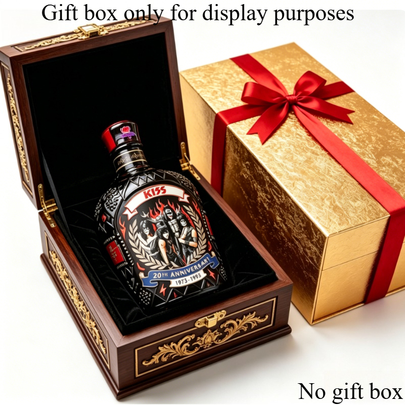 YING-KISS Band Whiskey Decante - Vintage Collectible Liquor Bottles review and price