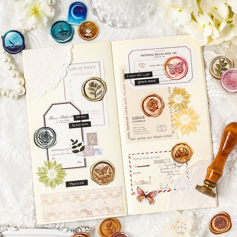 1pack/25Pcs Wax Seal Collectio - Vintage Things Collection review and price