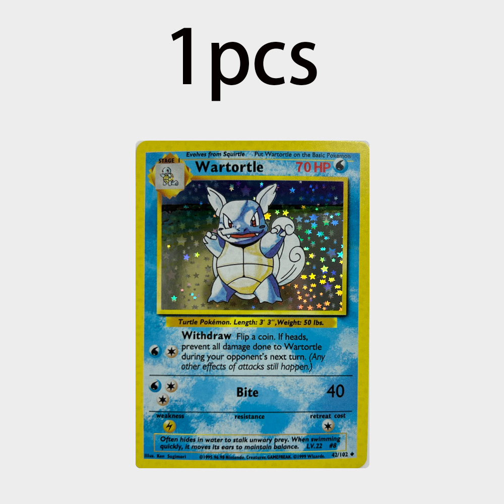 DIY PTCG Anime Wartortle Vinta - Vintage Pokemon Collectible review and price