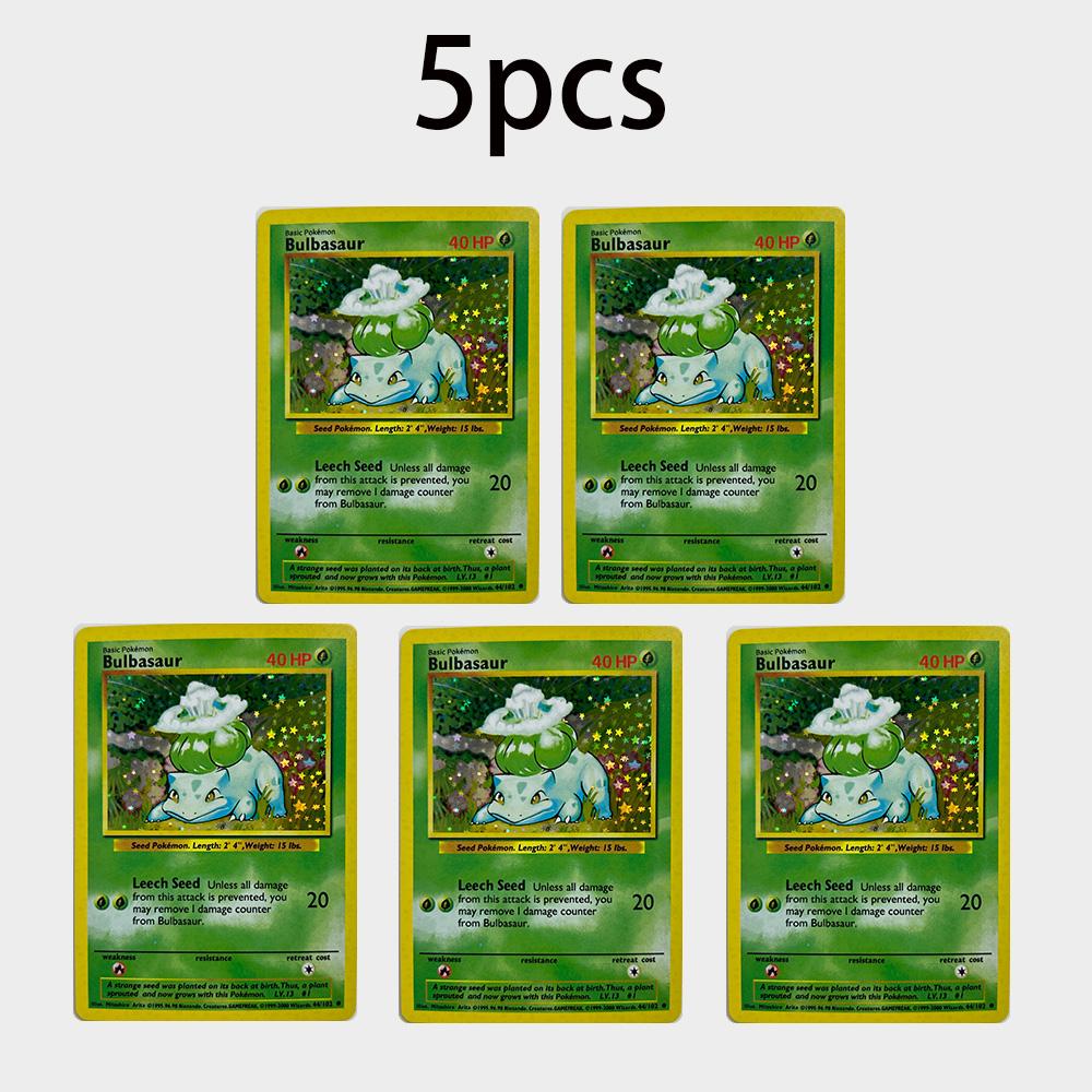 DIY PTCG TCG Cards Bulbasaur V - Vintage Pokemon Collectible review and price