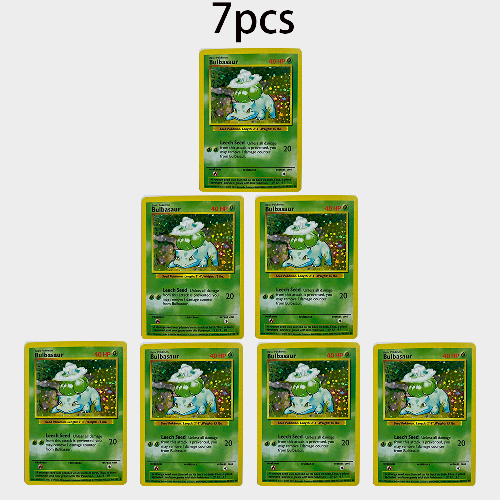 DIY PTCG TCG Cards Bulbasaur V - Vintage Pokemon Collectible review and price