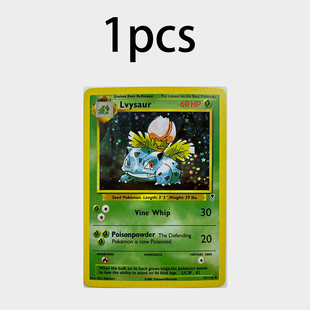 15Pcs Anime Ivysaur Flash Card - Vintage Pokemon Collectible review and price