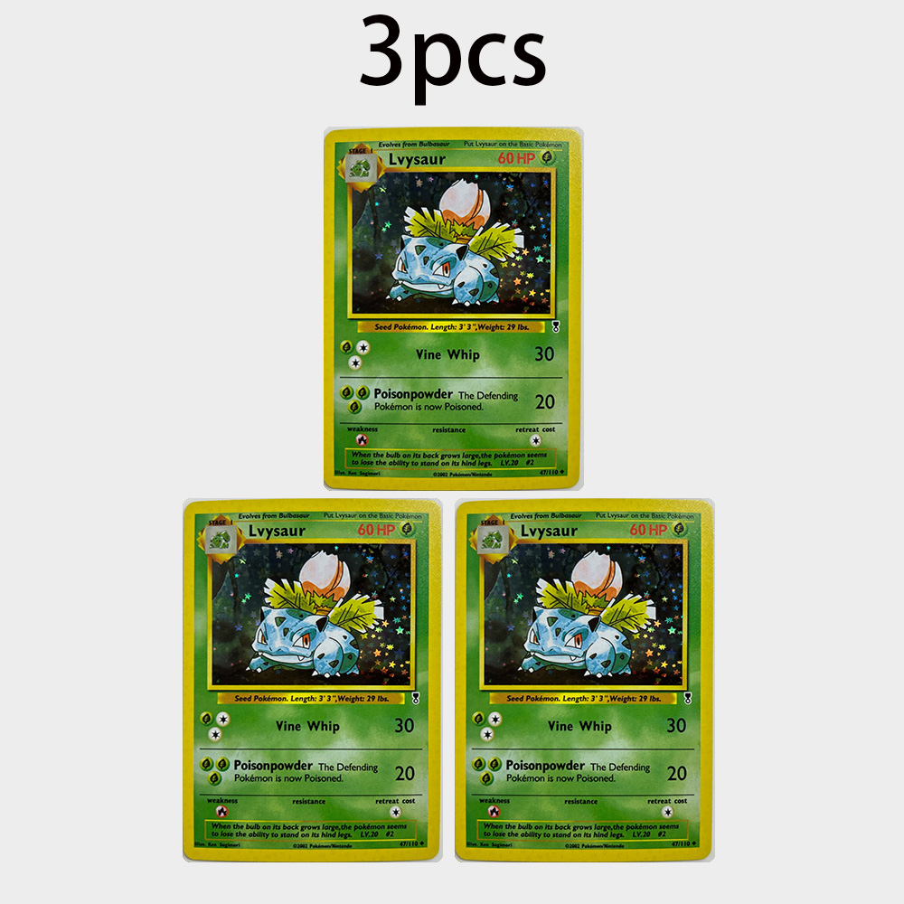 15Pcs Anime Ivysaur Flash Card - Vintage Pokemon Collectible review and price