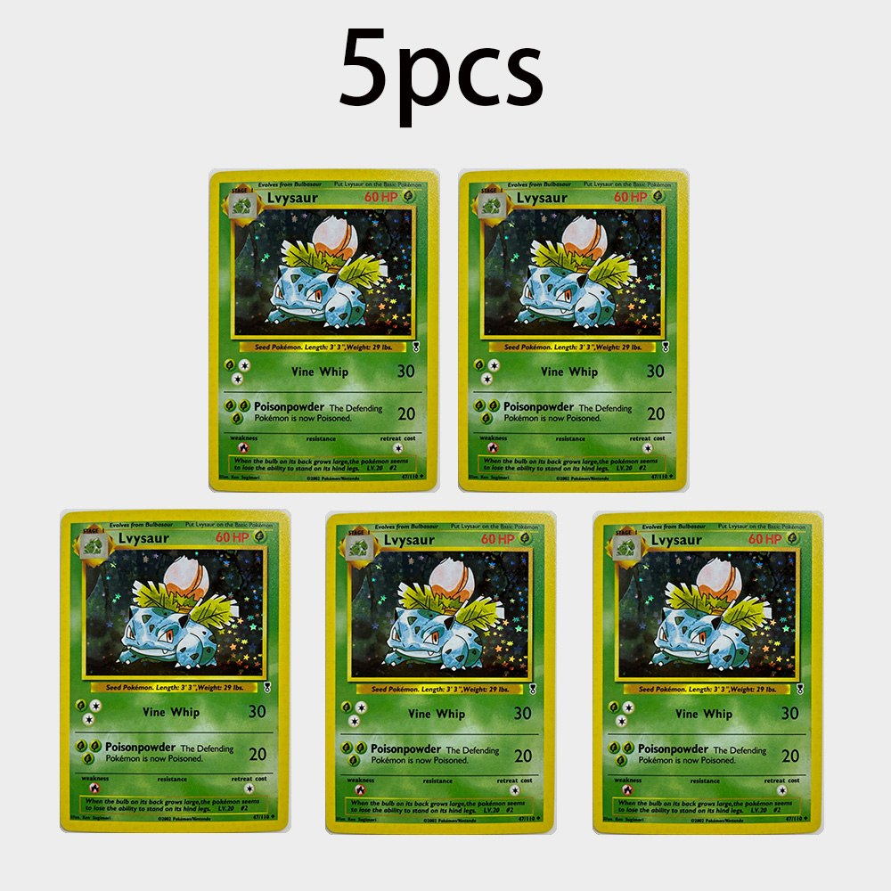 15Pcs Anime Ivysaur Flash Card - Vintage Pokemon Collectible review and price