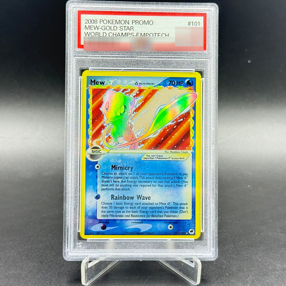 DIY English PKM Mew Gold Star  - Vintage Pokemon Collectible review and price