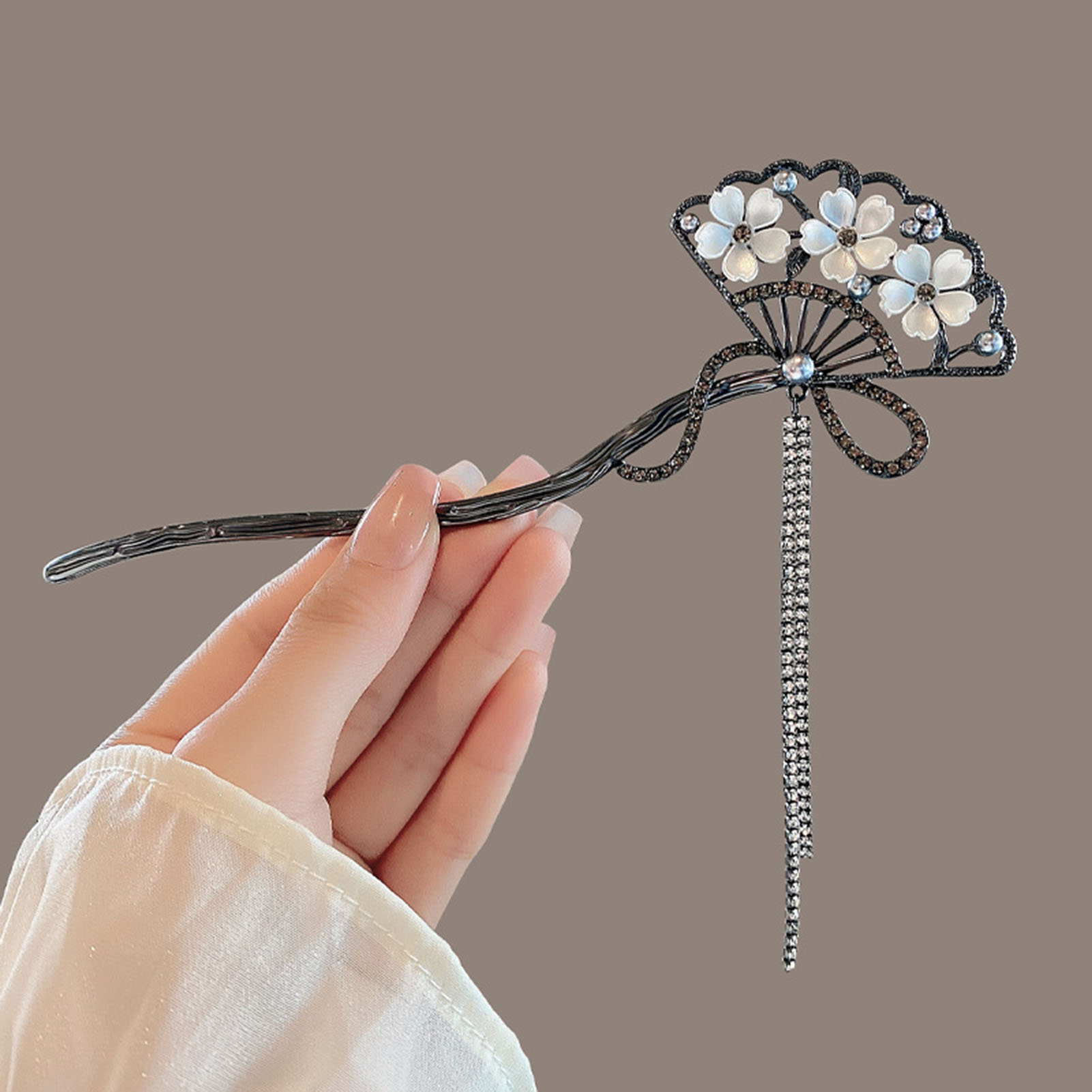 Vintage Flower Fan Shaped Hair - Vintage Jewelry Collection review and price